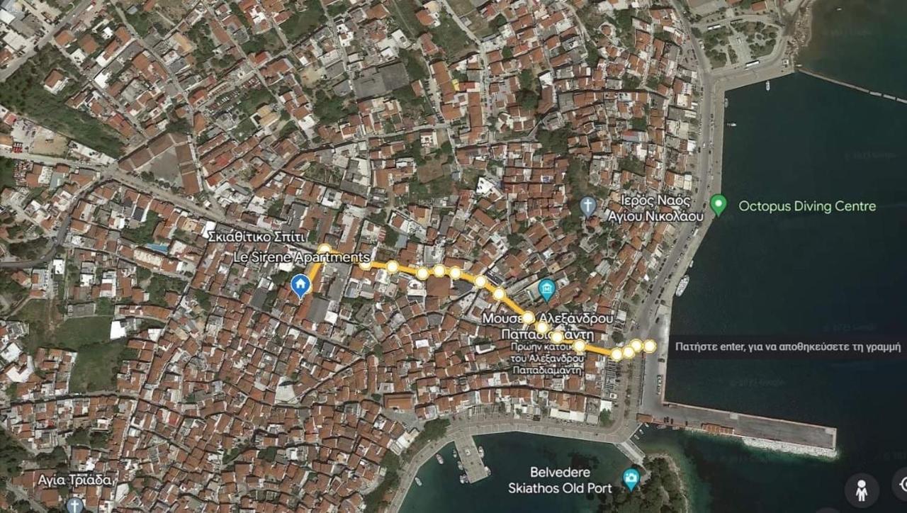 Le Sirene Apartments Σκιάθος Πόλη Εξωτερικό φωτογραφία